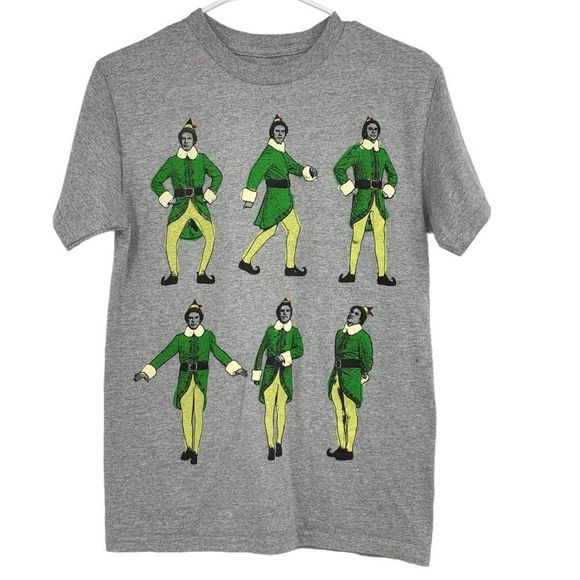 Unisex Small Elf Christmas Movie T-Shirt Ripple Juntion 1970 Will Ferrell EUC 19 - Picture 1 of 6